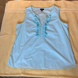 Talbots sleeveless top